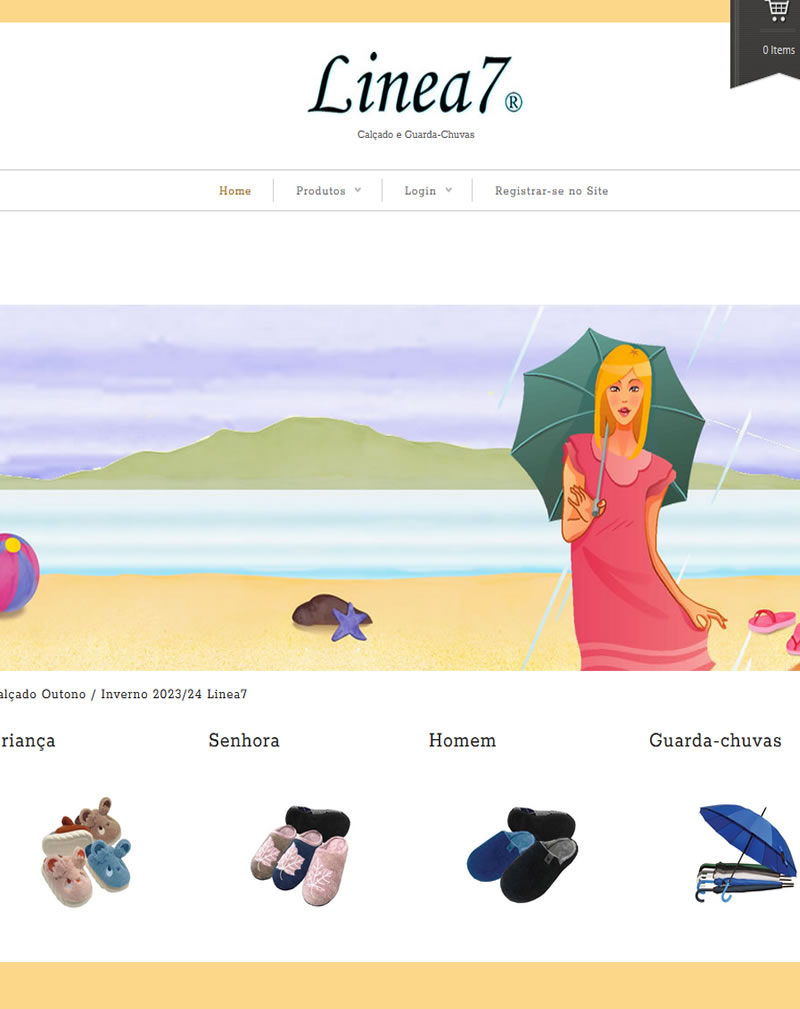 empresa criacao de site ecommerce sapatos com catálogo